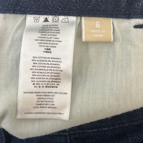 MICHAEL KORS JEANS - women’s navy blue size 6 - Picture 3 of 6